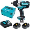 MAKITA 18V BRUSHLESS 2 X 5.0AH 3/4INCH IMPACT WRENCH KIT DTW1001RTJ