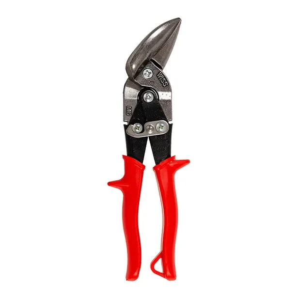 CRESCENT WISS METALMASTER® 235MM/9-1/4" OFFSET STRAIGHT AND LEFT CUT AVIATION SNIP M6RAU 1 CRESCENT WISS METALMASTER® 235MM/9-1/4" OFFSET STRAIGHT AND LEFT CUT AVIATION SNIP M6RAU