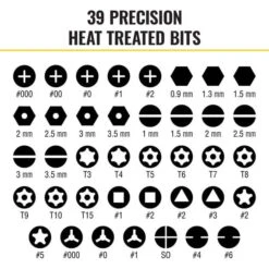 KLEIN ALL-IN-1 PRECISION SCREWDRIVER BIT SET WITH CASE - 39 PIECE A32717 -Tool Works Store 158246 klein all in 1 precision screwdriver bit set with case 39 piece a32717 HERO7