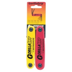 BONDHUS 16 PCE HEX GORILLAGRIP 2 PK BD12522