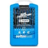 SUTTON 1/16-3/8INCH IMPERIAL HSS-BLUE JOBBER DRILL BIT SET - BLUE BULLET - 21 PIECE