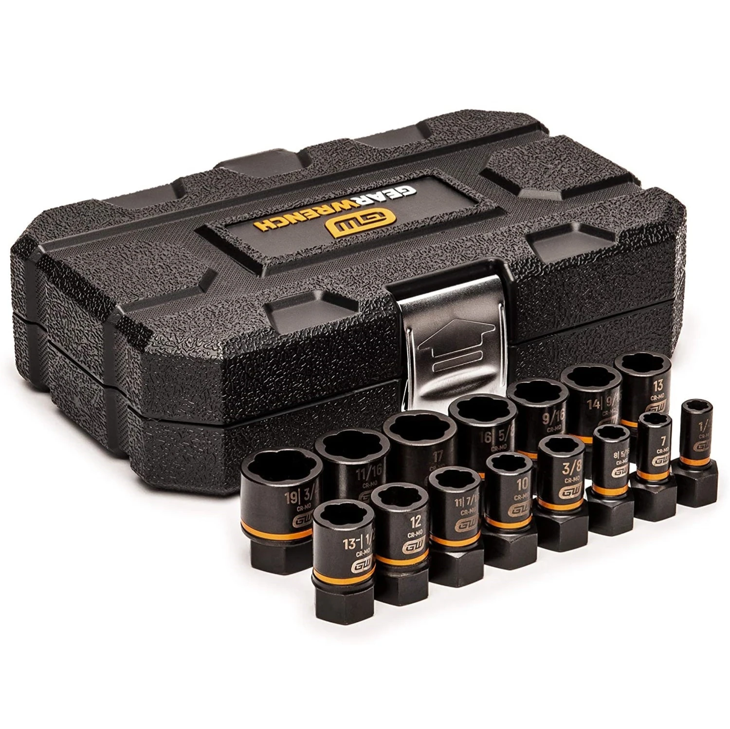 GEARWRENCH 84783 15 Piece 1/4″ & 3/8″ Drive BOLT BITER™ Impact Extraction Socket Set 1 GEARWRENCH 84783 15 Piece 1/4″ & 3/8″ Drive BOLT BITER™ Impact Extraction Socket Set