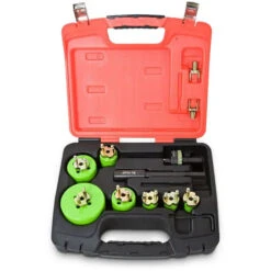 CRESCENT 20-70MM BI-METAL QUICK-CHANGE HOLESAW SET FOR ELECTRICIANS - 19 PIECE