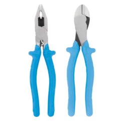 CHANNELLOCK PLIER 2 PIECE LINESMAN & DIAGONAL ELECTRICIAN PG-2
