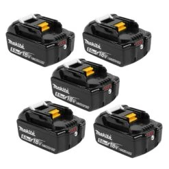 MAKITA 18V 5.0AH LITHIUM-ION BATTERY BL1850B-L- 5 PACK
