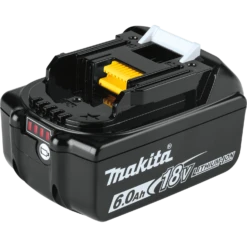 Makita BL1860B-L 18V 6.0Ah Li-ion Cordless Battery With Gauge