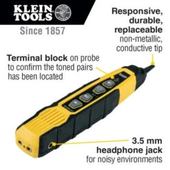 KLEIN Tools A-VDV500-820 Tone & Probe PRO Wire Tracing Kit With Generator 6 KLEIN Tools A-VDV500-820 Tone & Probe PRO Wire Tracing Kit With Generator -Tool Works Store A VDV500 820 13 600x600 1