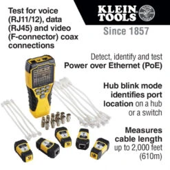 KLEIN Tools A-VDV501-853 Scout™ Pro 3 Tester With Test + Map™ Remote Kit -Tool Works Store A VDV501 853 11 768x768 1