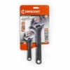 CRESCENT 6INCH & 10INCH ADJUSTABLE WRENCH SET - 2 PIECE ATWJ2610VS