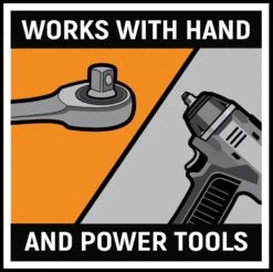 GEARWRENCH 84784 28 Piece 1/4″ & 3/8″ Drive BOLT BITER™ Impact Extraction Socket Set METRIC & SAE -Tool Works Store GW ICON POWERHAND