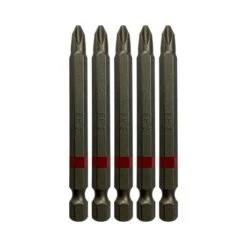 Wattmaster Powerbit Phillips PH2 Length 75mm Magnetic 5 Pack