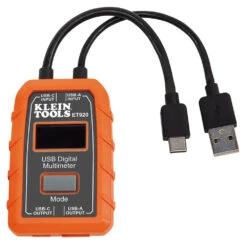 KLEIN Tools A-ET920 USB Digital Meter, USB-A And USB-C