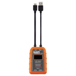 KLEIN Tools A-ET920 USB Digital Meter, USB-A And USB-C -Tool Works Store et920 front b