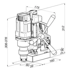 HOLEMAKER HMPRO35 MAGNETIC BASE DRILL, 240V, CAP: 35MM DIA X 52MM -Tool Works Store eyJidWNrZXQiOiJ3ZWItbmluamEtaW1hZ2VzIiwia2V5IjoiaW5kdXN0cmlhbHRvb2xzXC9pbWFnZXNcL3Byb2RpbWdcLzE4N18yLmpwZyIsImVkaXRzIjp7InJlc2l6ZSI6eyJ3aWR0aCI6NDgwLCJoZWlnaHQiOjQ4MCwiZml0IjoiaW5z
