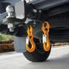 SAFETY CHAIN HOOK SET 6MM COMPONENTS, 8MM CHAIN, 2000KG MAX TOWING CAPACITY