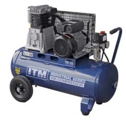 ITM AIR COMPRESSOR, BELT DRIVE, 3.0HP 50LTR FAD 318L/MIN