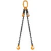 ITM 2 LEG CHAIN SLING, 13MM CHAIN, 1M LENGTH, WITH CLEVIS SLING HOOKS & SHORTENING GRAB HOOKS