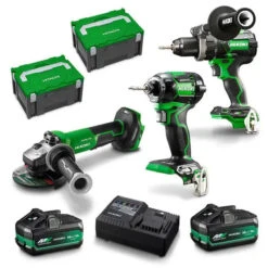 HiKOKI 36V Brushless 3 Piece 2 X 2.5/5.0Ah Combo Kit KC36DDBL3(HRZ)