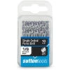 SUTTON 1/8INCH X 54MM HSS PANEL DRILL BIT - SHORTIE - 10 PIECE Single End