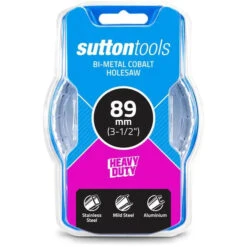 HOLESAW H125 BI-METAL COBALT M42 89MM (3-1/2) WHITE