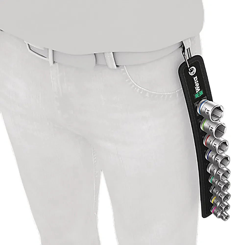 WERA 3/8" Drive Metric Socket Set - 9 Piece WER003973 2 WERA 3/8" Drive Metric Socket Set - 9 Piece WER003973 - Image 2